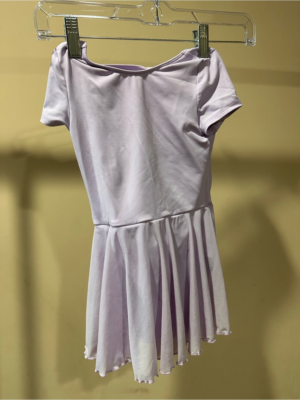 Justice Light Lavender Short-Sleeve Dance Dress